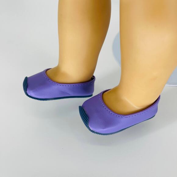 Authentic My American Girl Doll Lilac / Purple Shoes / Flats for 18" Dolls - GUC - Picture 13 of 15